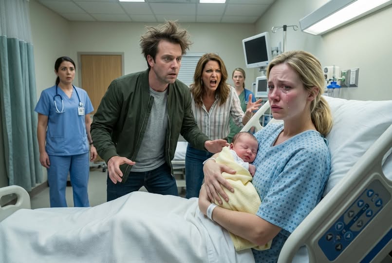 Sechs Monate nach der Scheidung rief mein Ex-Mann plötzlich an, um mich zu seiner Hochzeit einzuladen. Ich antwortete: ‘Ich habe gerade entbunden. Ich gehe nirgendwohin.’ Eine halbe Stunde später rannte er panisch in mein Krankenzimmer…