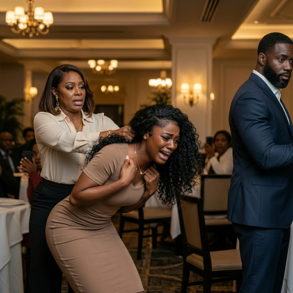 Im Restaurant herrschte Stille, als sie das Mädchen als Bettlerin beschimpfte