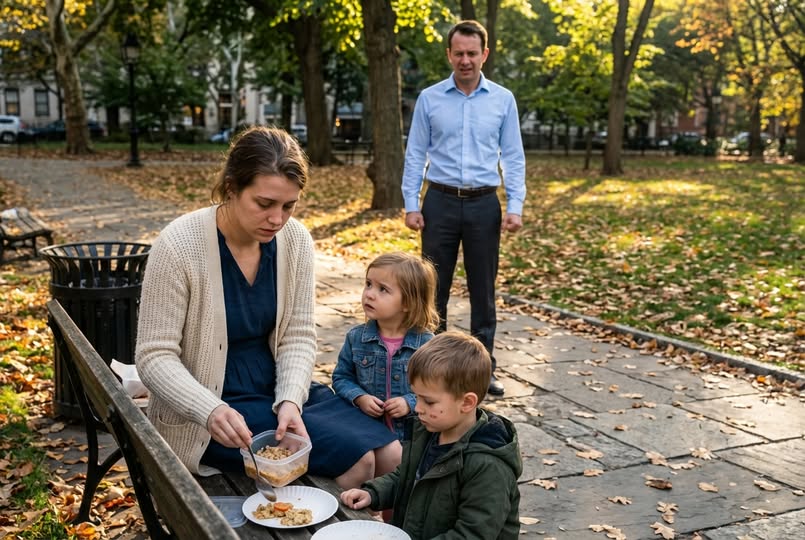 Ein Millionär bemerkte eine Mutter, die eine kleine Mahlzeit mit ihren Kindern teilte – und was darauf folgte, veränderte sie alle. Wochenlang irrte Leonardo ziellos über die Plaza Fundadores. Seit dem Tod seines Vaters schien alles um ihn herum unverändert – die Händler riefen ihre Waren aus, der Brunnen plätscherte, Kinder jagten einem Ball hinterher –, doch er fühlte sich wie ein Fremder in seinem eigenen Leben.
