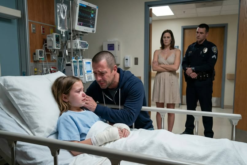 Das Krankenhaus rief an: „Ihre 8-jährige Tochter befindet sich in kritischem Zustand.“ Als ich ankam, flüsterte meine Tochter: „Meine Stiefmutter hat mir die Hände verbrannt … sie sagte, Diebe hätten es verdient.“ Ich habe nur Brot genommen, weil ich Hunger hatte.