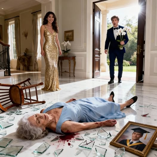 Die Mutter des Millionärs schreit: „Schlag mich nicht mehr!“ – Der Sohn tritt ein und seine Wut lässt seine Verlobte erschaudern… Doña Isabel Morales, die Mutter des jungen Millionärs Alejandro Morales, betrat die Villa Las Lomas mit einem alten, mit Klebeband verstärkten Pappkoffer.