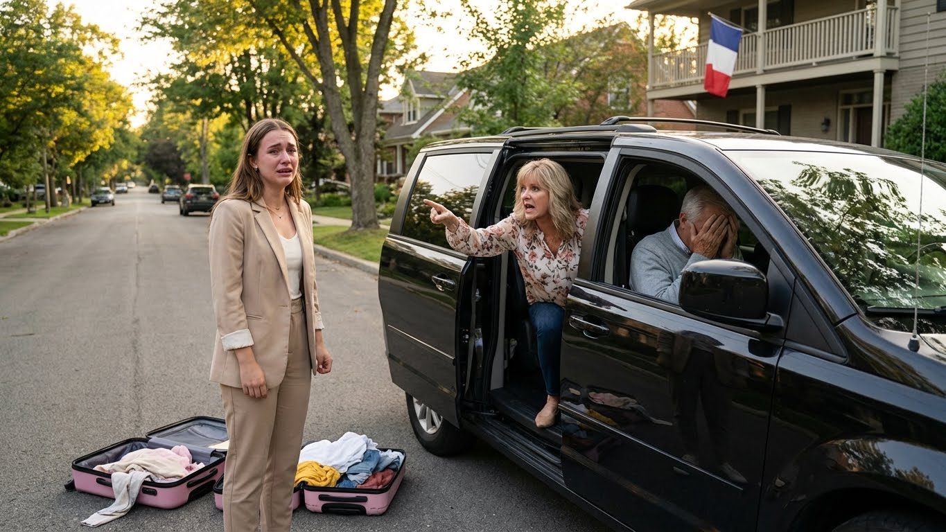 Die ganze Familie fuhr weg, und meine Schwiegermutter warf meinen Koffer aus dem Auto und schrie: ‚Geh nach Hause und putz das Haus!