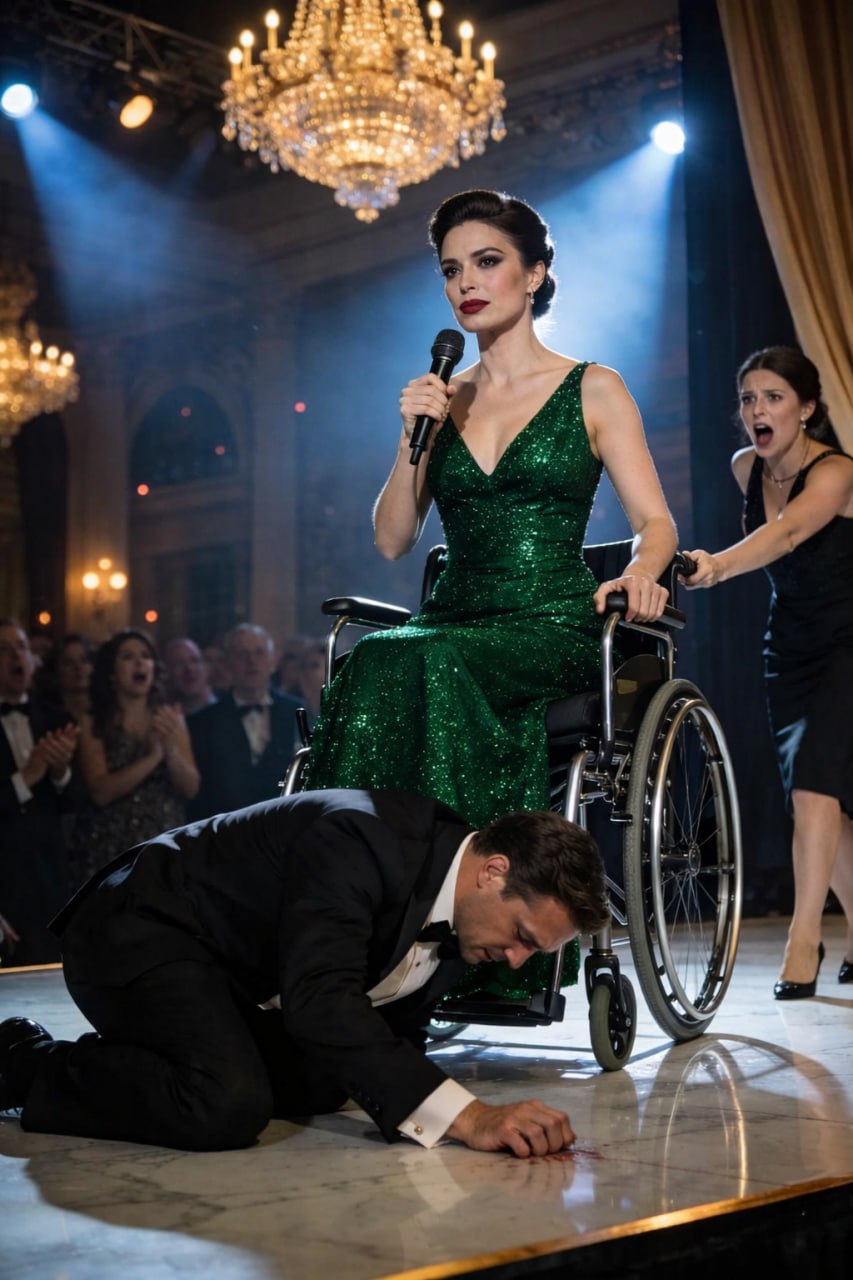 Er weigerte sich, seine behinderte Frau zur Firmen-Gala zu begleiten – doch dann betrat sie als Eigentümerin die Bühne und demütigte ihn.