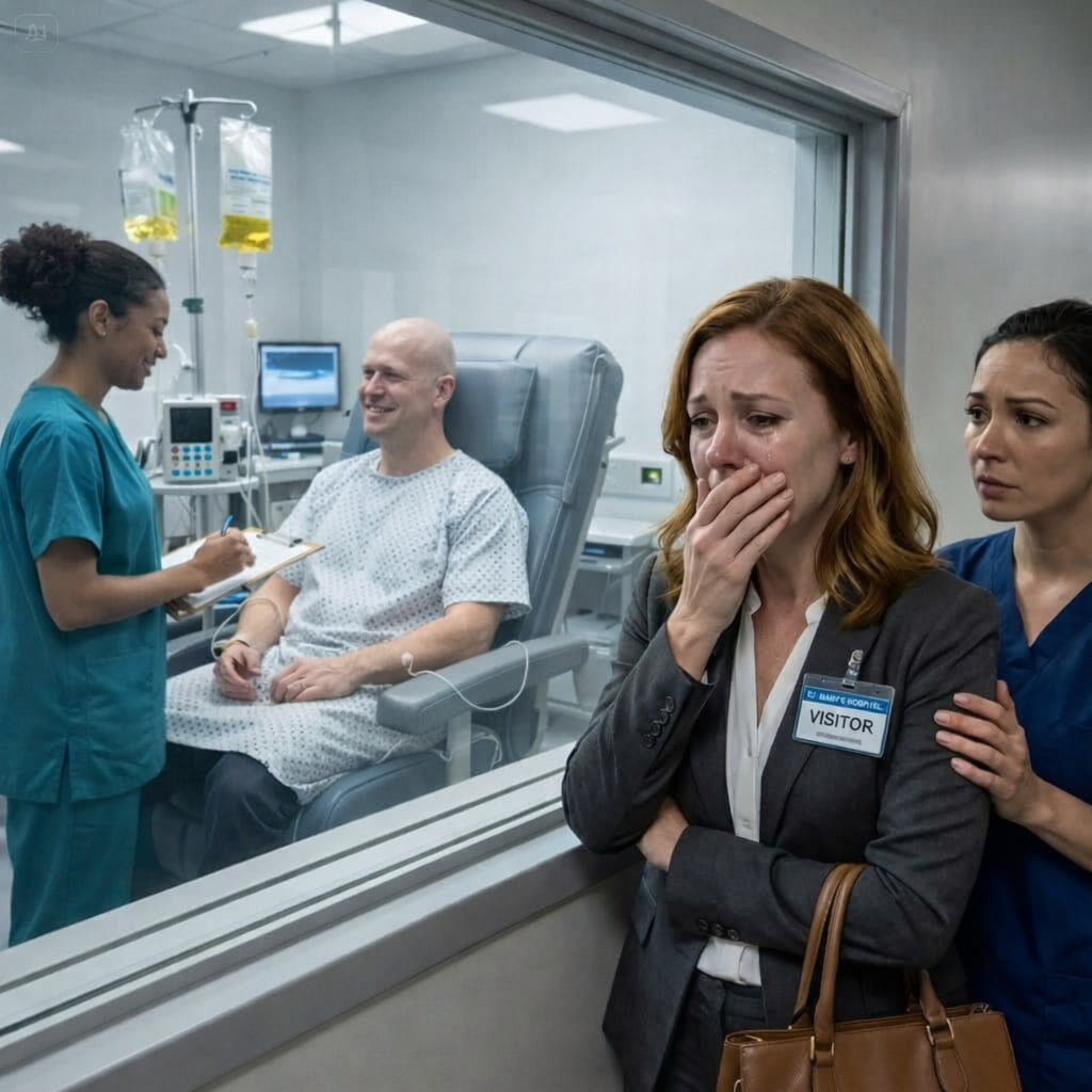 Ich stürmte in den Operationssaal, um meinen Mann zu sehen. Plötzlich beugte sich eine Krankenschwester zu mir und flüsterte: „Schnell, Frau! Verstecken Sie sich und vertrauen Sie mir! Es ist eine Falle!“ Zehn Minuten später… erstarrte ich, als ich ihn sah. Denn es stellte sich heraus, dass er…