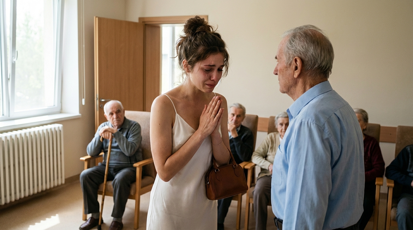 Sie weigerten sich, zu meiner Hochzeit zu kommen, als sie herausfanden, dass sie um meines Großvaters willen in einem Pflegeheim abgehalten wurde. Mein Vater sah mich angewidert an und sagte: “Du bist eine Schande.”