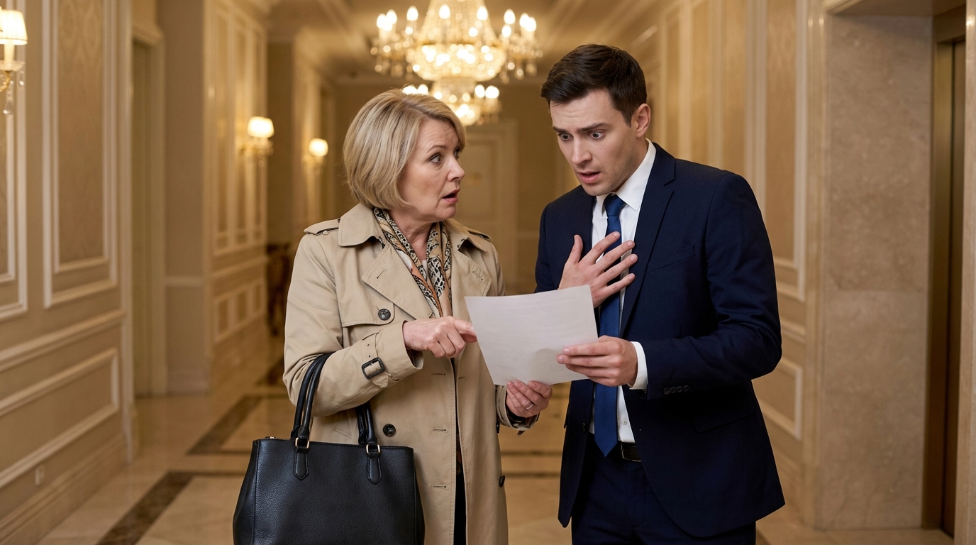 Meine Kinder haben mich zum ersten Mal in ein luxuriöses Fünf-Sterne-Hotel in New York mitgenommen. Wir blieben das ganze Wochenende, und als wir auscheckten, lächelte mein Sohn und sagte: «Danke für alles, Mama», und ließ mich auf eine Rechnung starren, die ich nie bezahlen konnte.