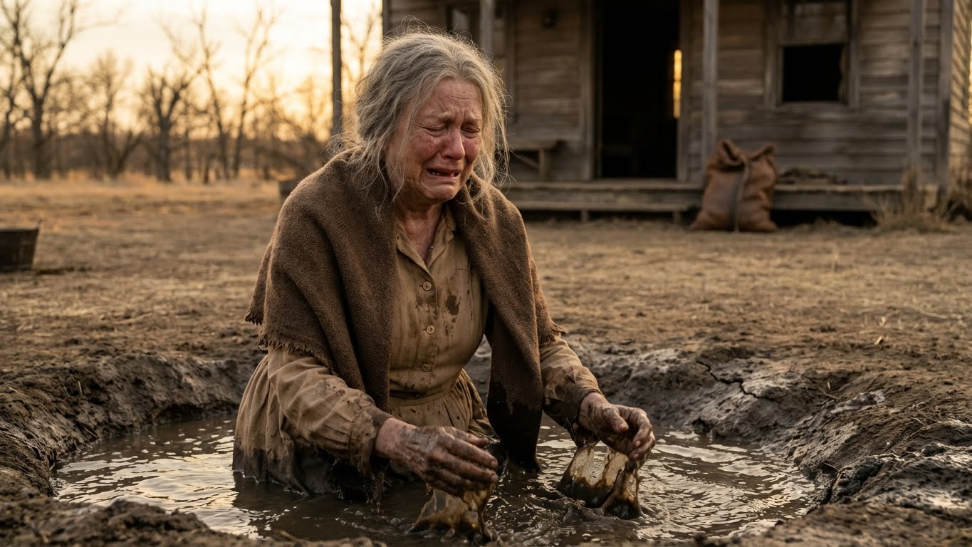 Die Witwe kaufte ein vergessenes Grundstück. Beim Graben, um Mais zu pflanzen, entdeckte sie ein Geheimnis, das niemand erwartet hatte.