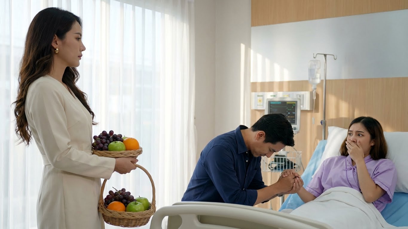 Was für ein Schock, meinen Freund im Krankenhaus zu besuchen. Mein Mann hat sich um sie gekümmert. Ich habe mein Vermögen abgehoben und gesperrt…