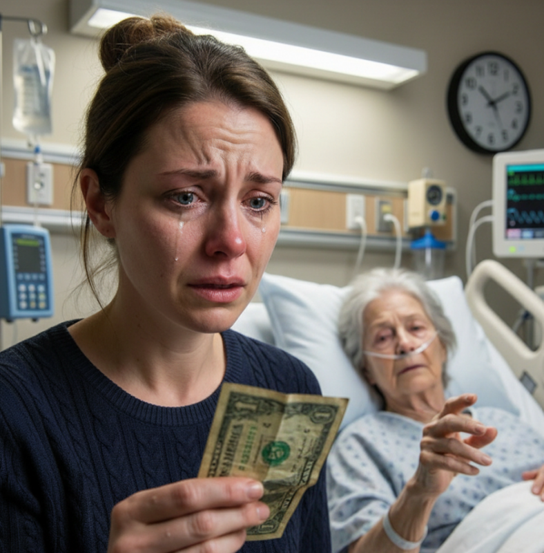 MEIN MANN WURDE NACH EINEM AUTOUNFALL INS KRANKENHAUS EINGELIEFERT. ICH BEMERKTE, DASS DIE ALTE DAME IM NEBENBETT GANZ ALLEIN WAR, ALSO BRACHTE ICH IHR DREIMAL AM TAG ESSEN. EINES TAGES REICHTE SIE MIR EINE ALTE BANKNOTE UND SAGTE ETWAS, DAS MICH SCHOCKIERTE…