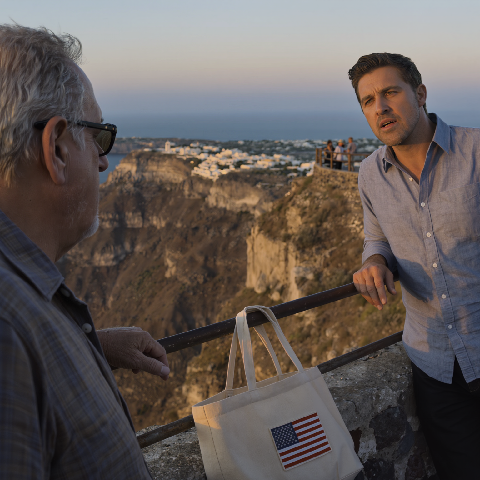 I sold my tech company for $120 million, flew my whole family to Santorini to celebrate my 65th birthday, and just as the sunset touched the sea, my nephew Derek told me to stand at the cliff edge for a photo. A shove from behind sent me down 20 feet, and I grabbed the iron safety railing in the darkness. Above me, I heard him say, “Vincent had a heart attack, he just went over.” I held my breath and played dead. 15 days later…