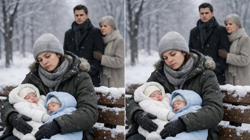 Ein Millionär führte seine Mutter zu einem Spaziergang in den Park — und erstarrte, als er auf einer Parkbank seine Ex-Frau sah, schlafend mit zwei Neugeborenen  Source: https://81hiphop.com/ein-millionaer-fuehrte