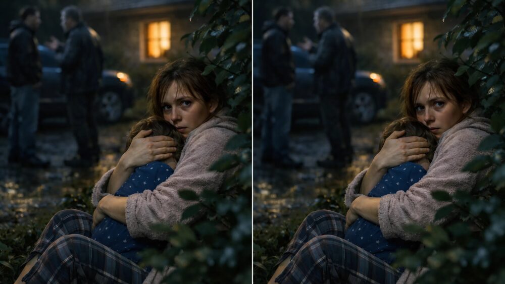 Mitten in der Nacht weckte mich mein Mann und flüsterte: „Nimm sofort das Kind und verlass das Haus.“  Source: https://81hiphop.com/mitten-in-der-nacht