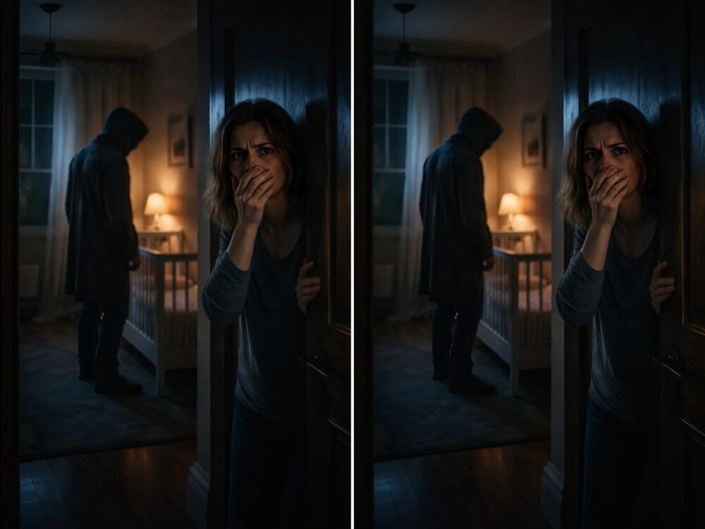 Ich habe heimlich eine Kamera im Zimmer meines Babys installiert, überzeugt davon, dass die siebenjährige Tochter meines Mannes ihm Schaden zufügt. Aber in der Nacht, als ich die Aufnahme einschaltete, musste ich aus Angst aus dem Haus rennen…  Source: https://81hiphop.com/ich-habe-heimlich-e