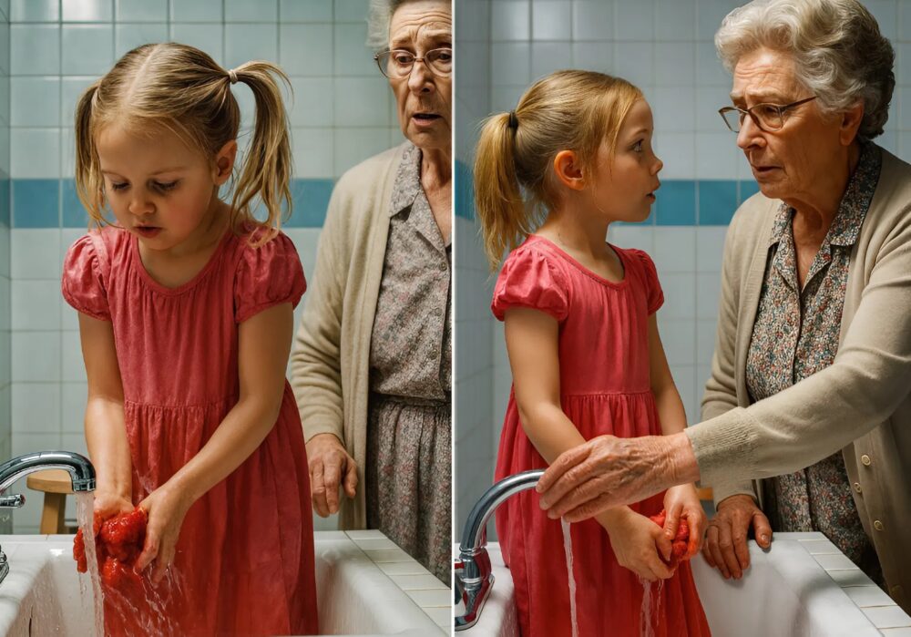 Ich dachte immer, dass meine sechsjährige Enkelin jeden Morgen ins Badezimmer geht, um zu duschen oder einfach im warmen Wasser zu spielen  Source: https://81hiphop.com/ich-dachte-immer