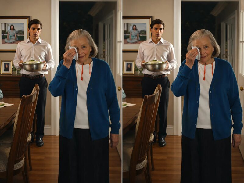 Mio figlio mi ha rovesciato addosso la zuppa perché ne avevo chiesta ancora. E all’alba, era già successo qualcosa di peggio.