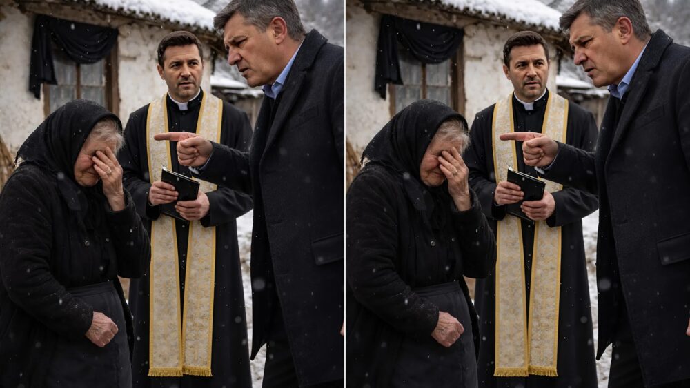 Der Dorfvorsteher verlangte, die Trauerbänder vom Haus und vom Tor der Witwe noch vor dem Ende der Beerdigung zu entfernen, unter Berufung auf ein „neues Gesetz“  Source: https://81hiphop.com/der-dorfvorsteher