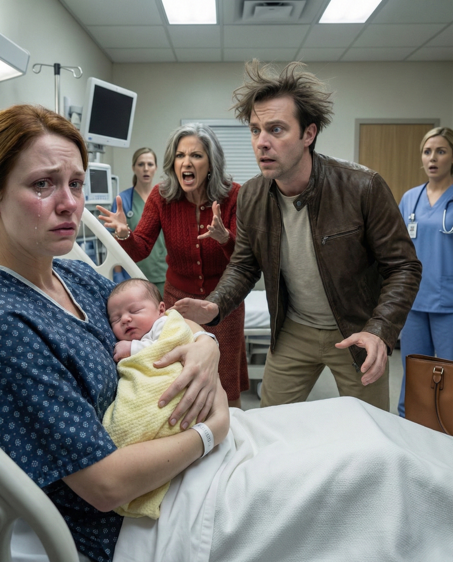 Sechs Monate nach der Scheidung rief mich mein Ex-Mann plötzlich an, um mich zu seiner Hochzeit einzuladen. Ich sagte: „Ich habe gerade ein Kind zur Welt gebracht. Ich gehe nirgendwohin.“ Eine halbe Stunde später stürmte er in Panik in mein Krankenzimmer …