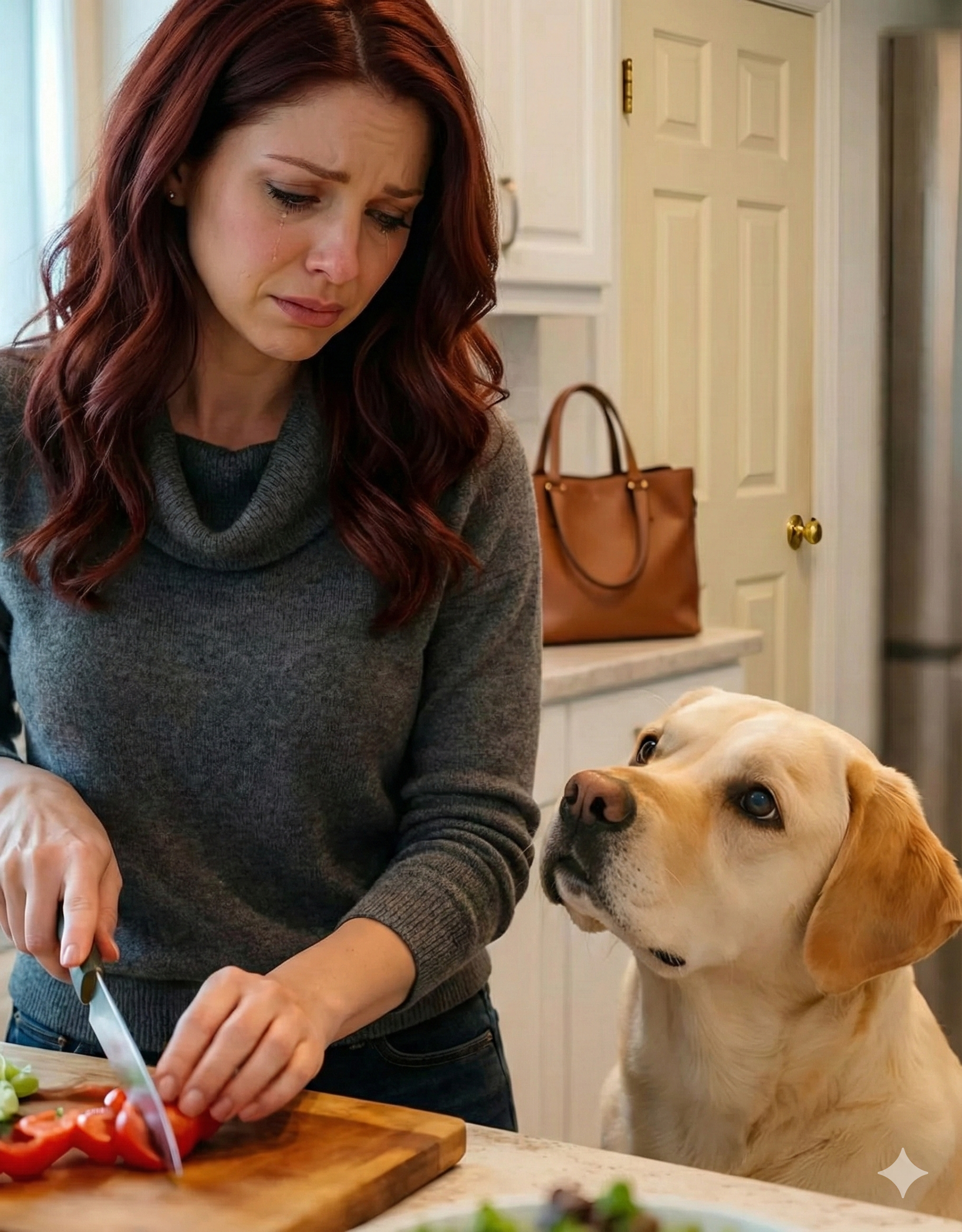Mein Hund wurde plötzlich sehr an meine Frau gebunden, und als ich den Grund für sein seltsames Verhalten entdeckte, traf ich die Entscheidung, mich zu scheiden