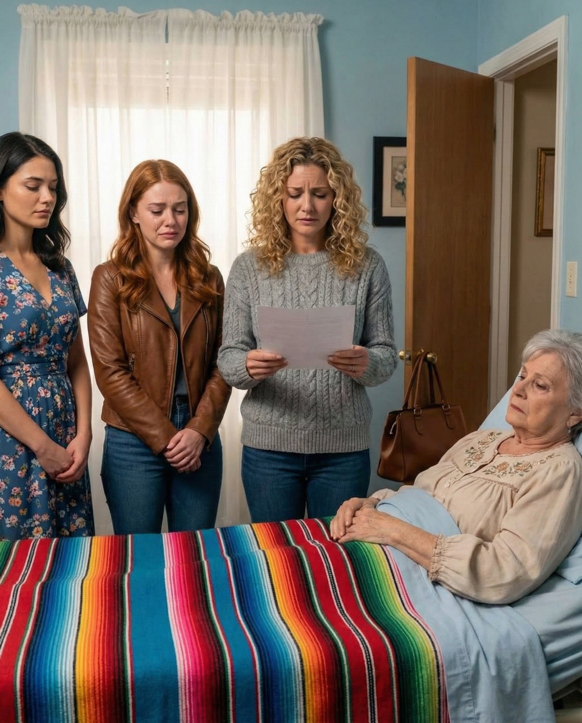Acht Jahre lang war sie die Einzige, die sich um ihre Schwiegermutter kümmerte, während die Töchter meilenweit entfernt blieben — doch als das Testament ihr nichts hinterließ und jemand flüsterte: „Du hättest gewürdigt werden sollen“, veränderte das, was sie sechs Wochen später fand, alles.