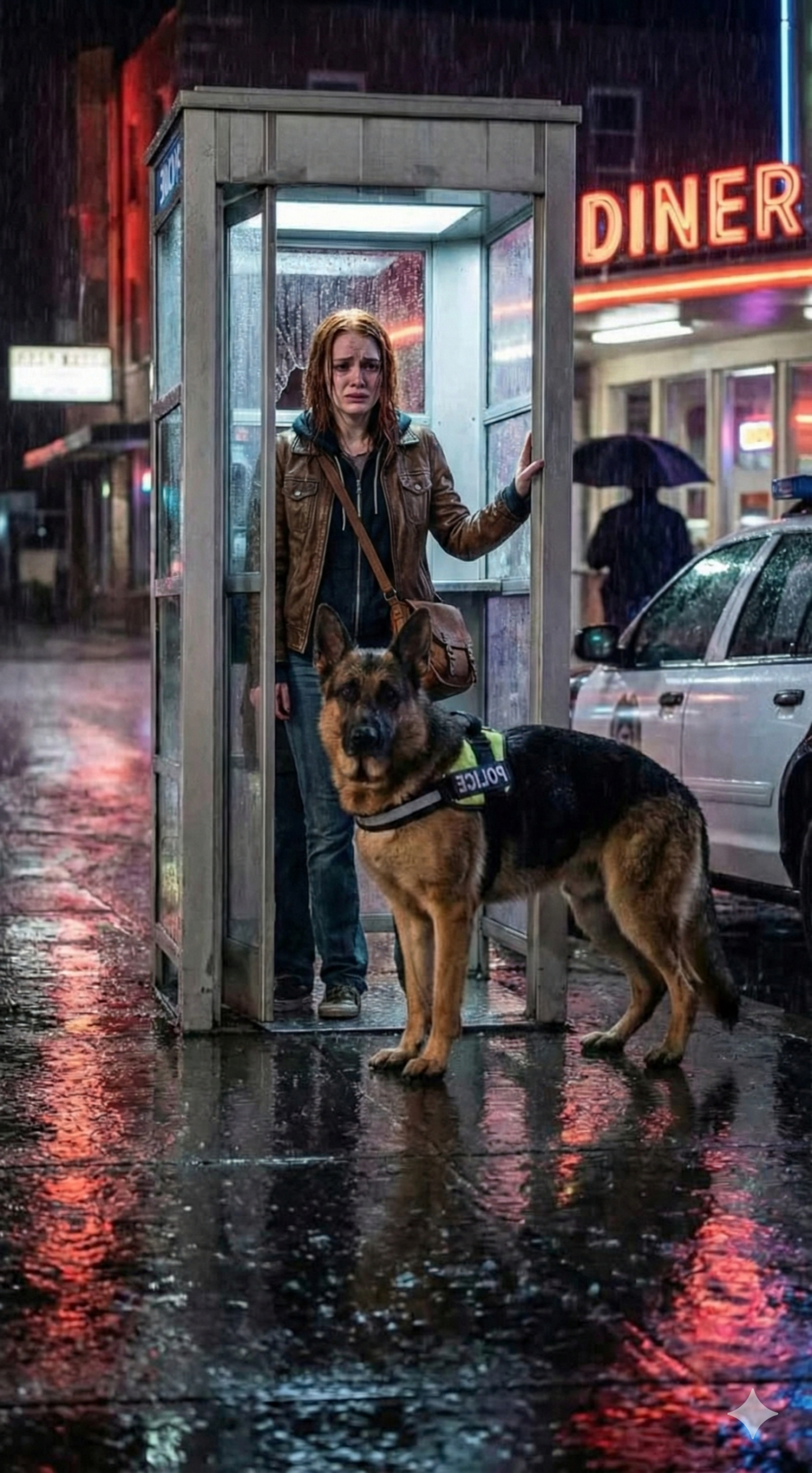 Mein K9-Partner hörte während eines Mitternachtssturms an einer vergessenen Telefonzelle auf zu atmen — was wir entdeckten, schrieb meine Karriere neu, entlarvte ein kriminelles Netzwerk und rettete ein Kind vor reinem Bösen …