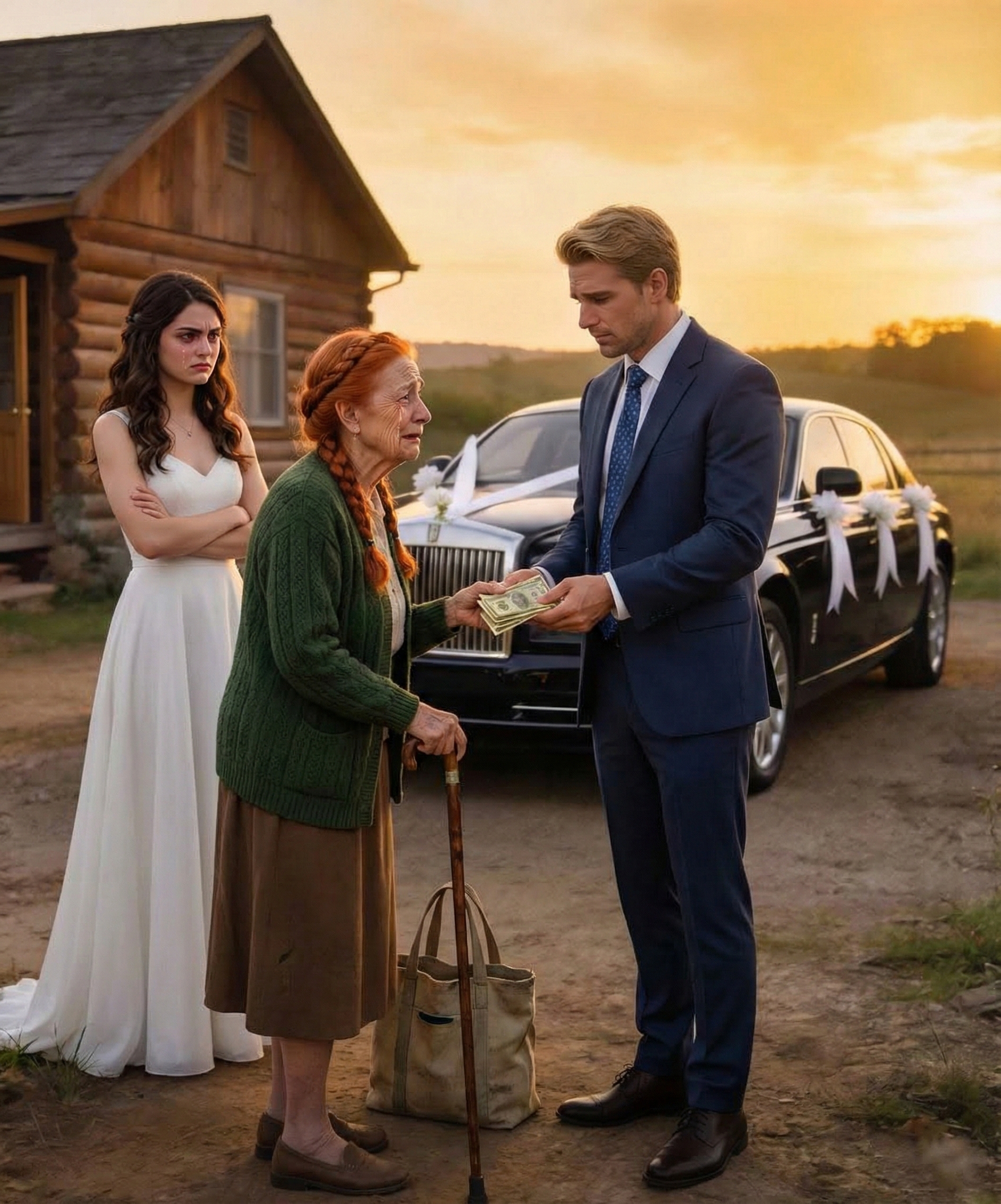 Wegen der Armut verkauften mich meine Eltern an einen reichen Mann, aber was in unserer Hochzeitsnacht geschah, schockierte alle …