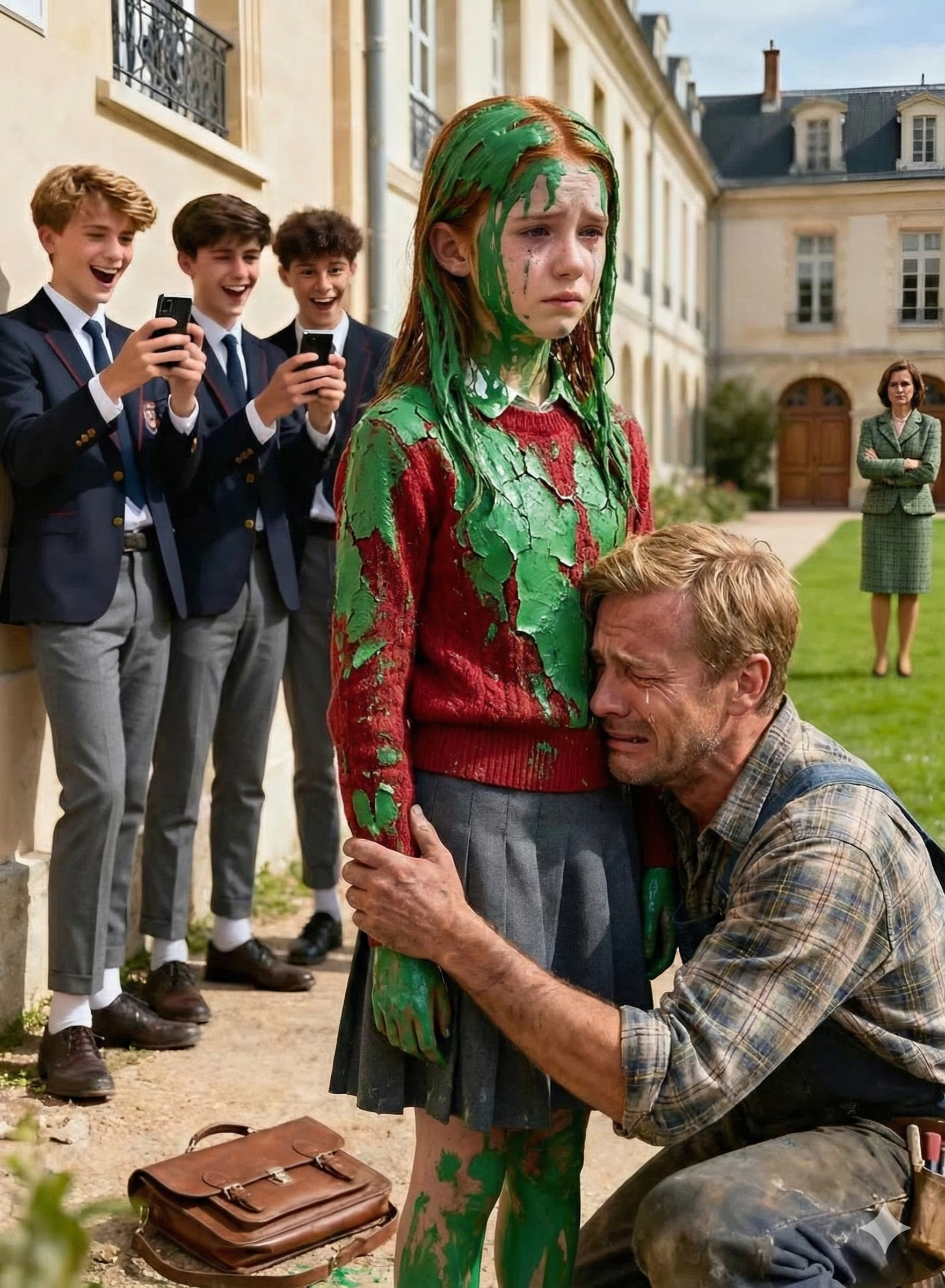 Die Schüler haben meine Tochter erniedrigt, und die Direktorin schlug mir vor, den Vorfall einfach zu ignorieren : Aber ich konnte das nicht akzeptieren, also habe ich das hier getan