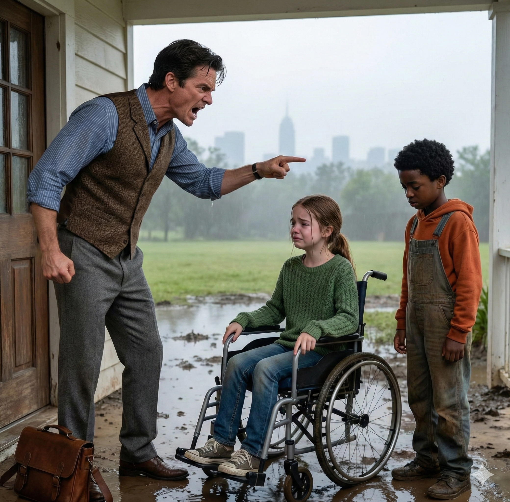 Er war nur ein Junge, bis er eine Milliardärstochter aus dem Schlamm hob, was als nächstes passierte, schockierte alle!