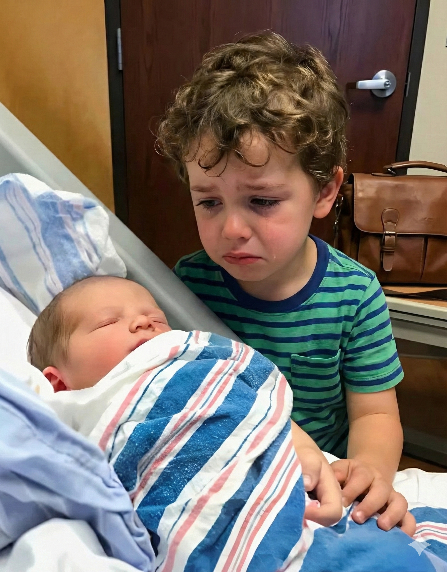 Mein Sohn begann sich merkwürdig zu verhalten, nachdem meine neugeborene Tochter nach Hause kam, und es stellte sich heraus, dass er recht hatte