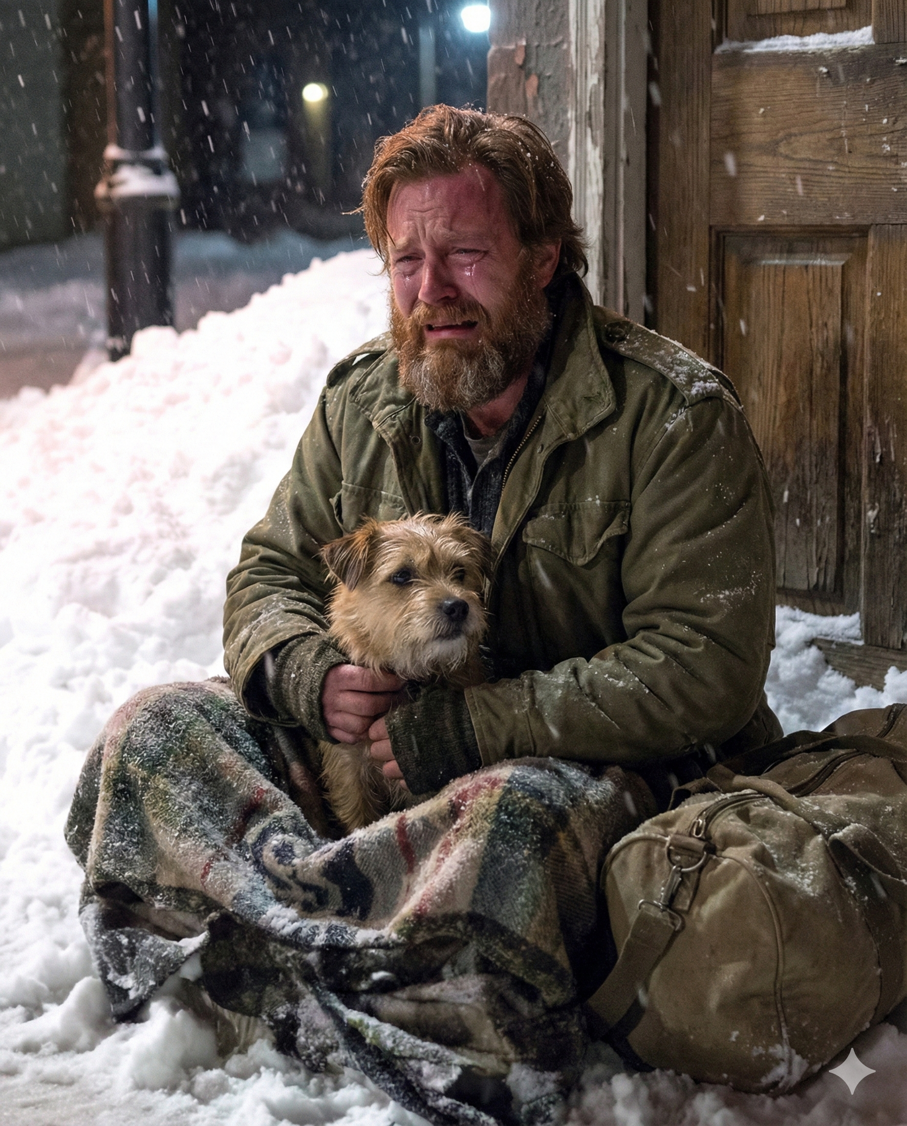 Ich kaufte Schawarma und Kaffee für einen Obdachlosen – er gab mir eine Nachricht, die alles veränderte