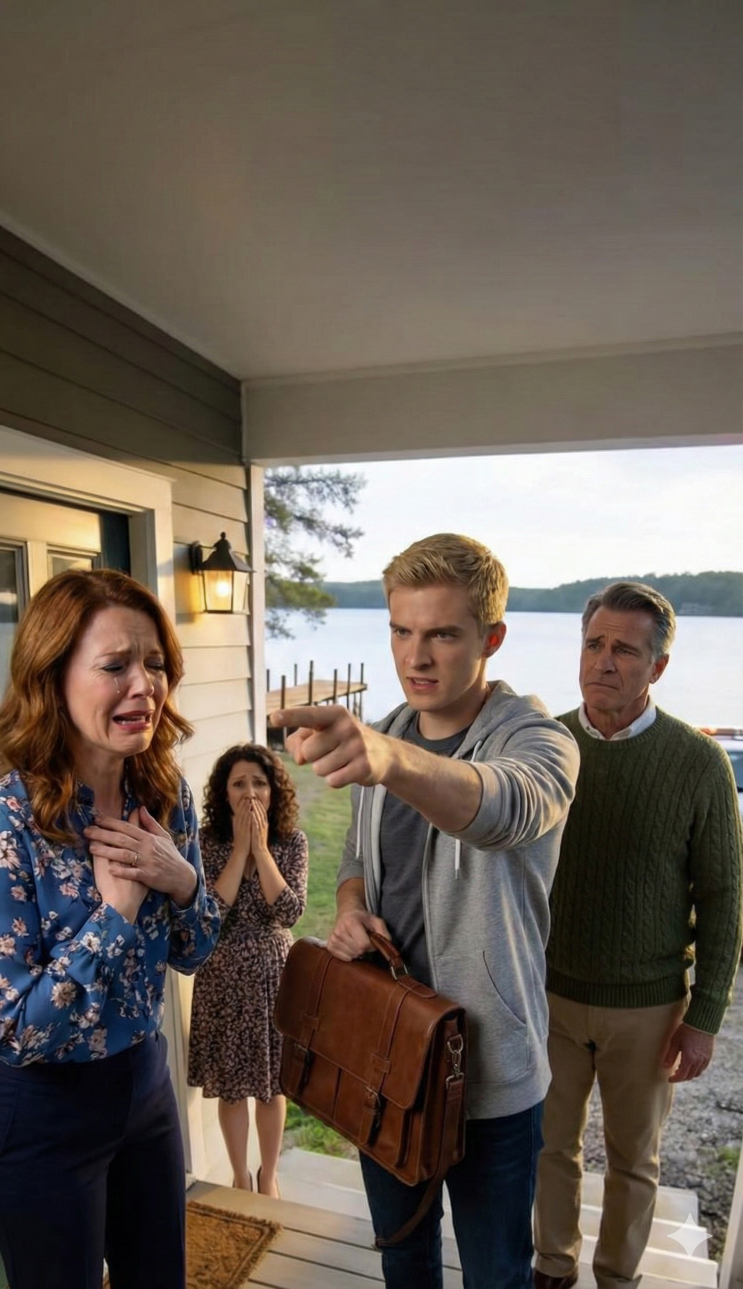 Am Haus am See schrien mich meine Eltern und meine Schwester an: „Raus von Ashleys Grundstück, du drogensüchtiger Penner!“