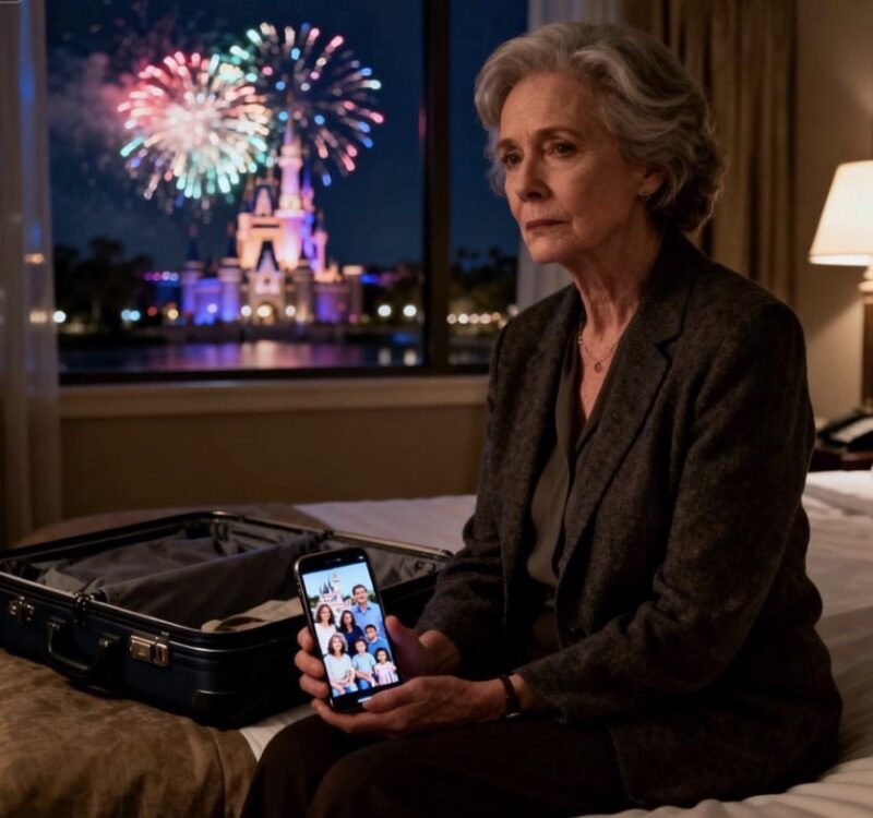 Mein Sohn und seine Frau sagten, ich hätte auf einem Familienausflug nicht genug Platz. Sie gingen mit meinen Enkelkindern und 13 anderen Verwandten nach Disneyland. Ich habe nichts gesagt. Stattdessen traf ich eine Entscheidung, die sie am vierten Tag schockierte und…