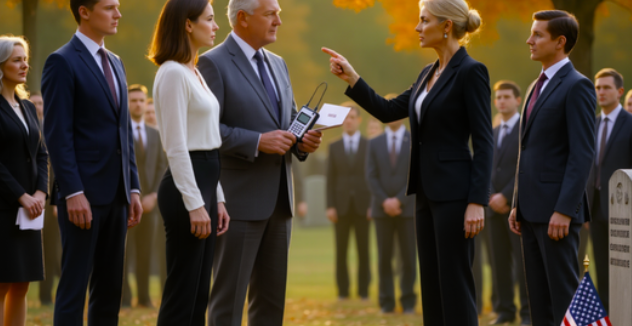 Dad’s Funeral Became A Circus When My Stepmother Announced I Wasn’t His Real Daughter. Family Gasped. The Lawyer Cleared His Throat: “Actually, He Left A DNA Test And A Letter. But First, Let Me Play This Recording He Made About Who Really Isn’t His Child.” HER FACE WENT WHITE