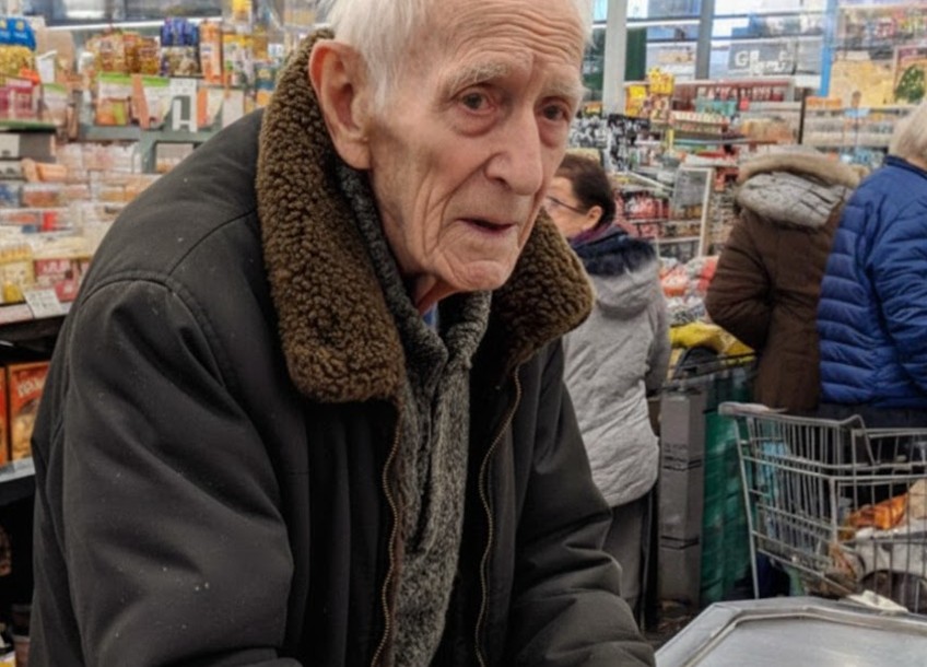 „Im Laden bezahlte ich die dringendsten Sachen für den älteren Mann. Zwei Tage später kam eine Frau zu meiner Tür mit seiner letzten Bitte.“