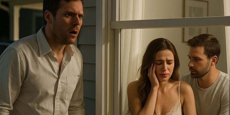 Passò davanti alla casa del fratello e vide l’auto della moglie fuori. Curioso, guardò fuori dal finestrino… e scoprì un segreto che avrebbe capovolto il suo mondo.