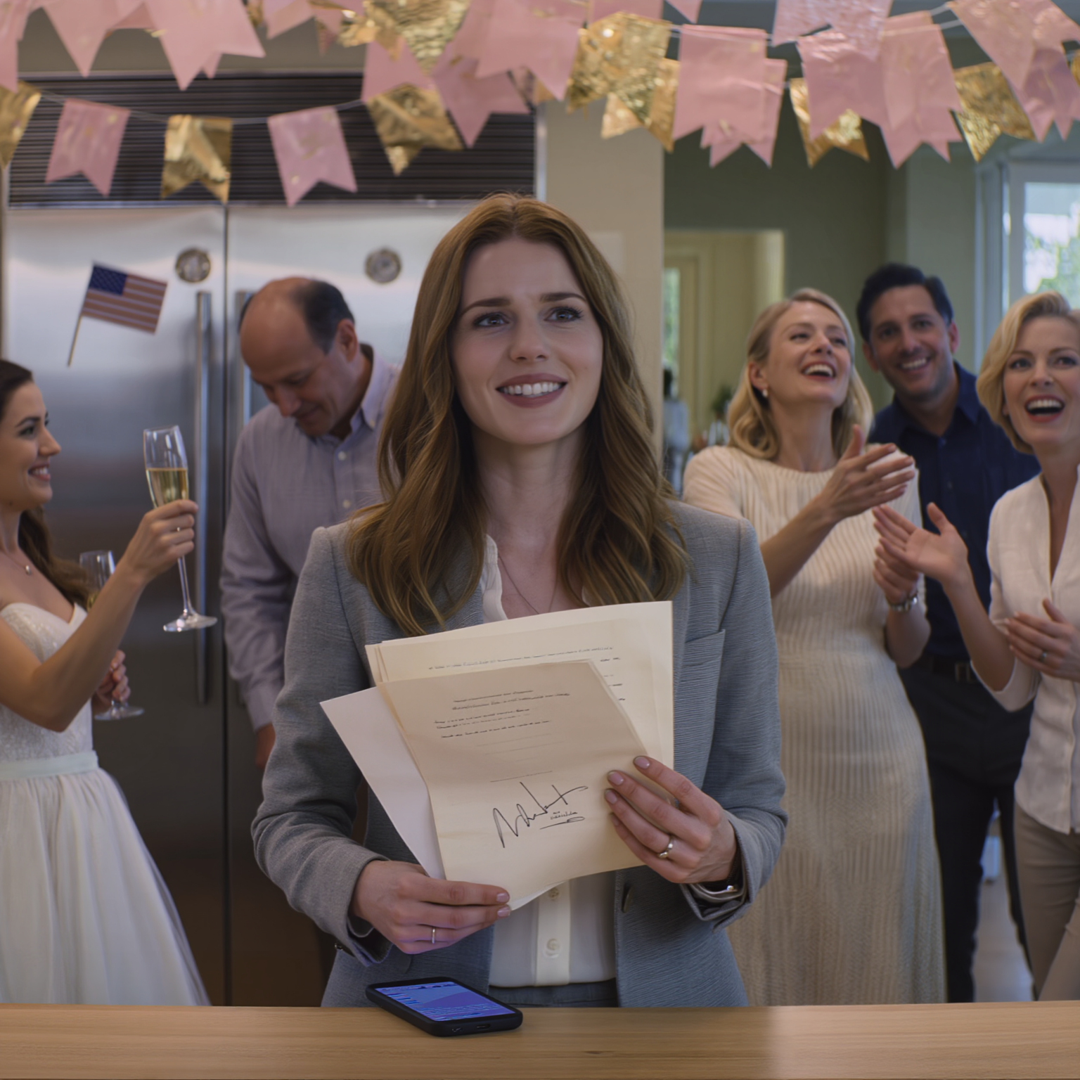 My parents secretly sold my lakeside home to pay for my sister’s $150,000 wedding. They laughed and said, ‘Thank you for the wedding gift!’ I smiled and told them to check the mail. Their faces froze when they realized the sale had triggered a clause they couldn’t cancel.