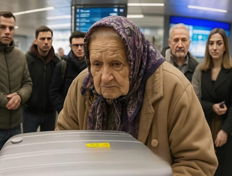 Mentre ispezionava il bagaglio dell’anziana signora, un agente notò qualcosa di strano sullo scanner e ordinò di aprire la valigia; ciò che trovarono all’interno sconvolse tutti.