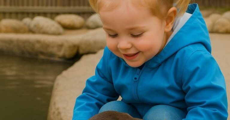 Allo zoo, una bambina giocava allegramente con una lontra, incantando tutti finché un guardiano dello zoo non si è avvicinato e ha detto con insistenza: «Dovresti portare tua figlia da un dottore».