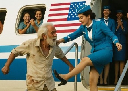 Al vecchio non fu permesso di salire a bordo: un secondo dopo tutti rabbrividirono…