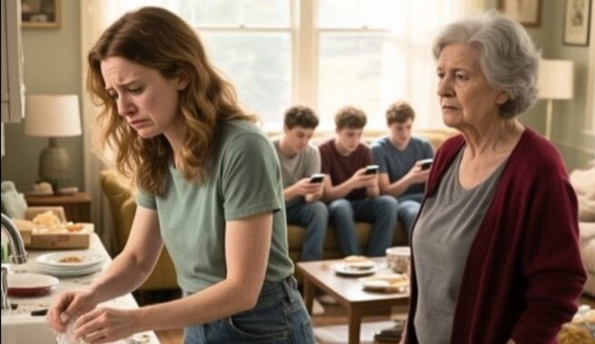 Quando mia suocera ha scoperto che guadagnavo 4.000 dollari al mese, non ha perso tempo: ha chiamato i miei tre cognati dalla campagna perché venissero a vivere con noi e mi ha ordinato di prendermi cura di loro.