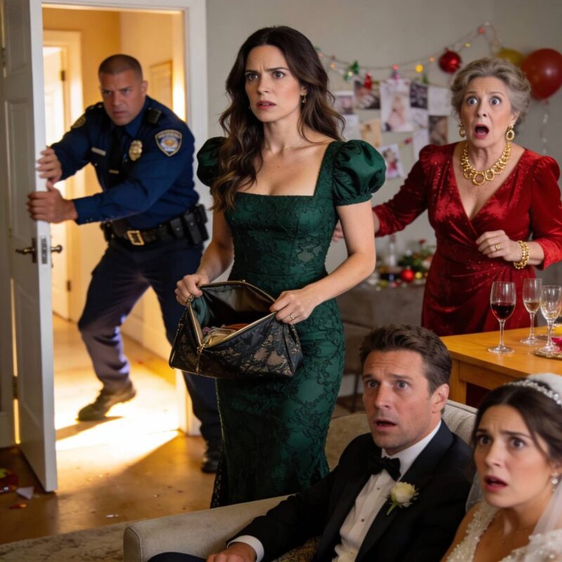 Direkt nach der Hochzeit stellte ich meine Mutter wegen der 8.400 Dollar zur Rede, die sie gestohlen hatte — und sie grinste nur und sagte: „Nur zu. Versuch doch, mich aufzuhalten.“ Meine Hände zitterten, aber nicht vor Angst. Sekunden später hallte ein lauter Knall durch das Haus … und die Person, die eintrat, wischte jedem das Lächeln aus dem Gesicht.