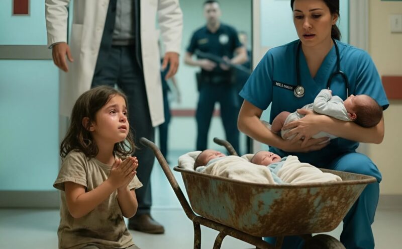 «Mia mamma dorme da tre giorni»: una bambina di sette anni spinge una carriola per diversi chilometri per salvare due gemelli, e quello che succede dopo sconvolge tutti.