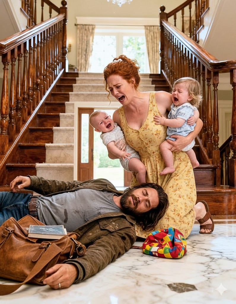 Dopo essere caduto dalle scale, il milionario ha finto di essere privo di sensi: ciò che ha fatto la tata dopo lo ha fatto piangere