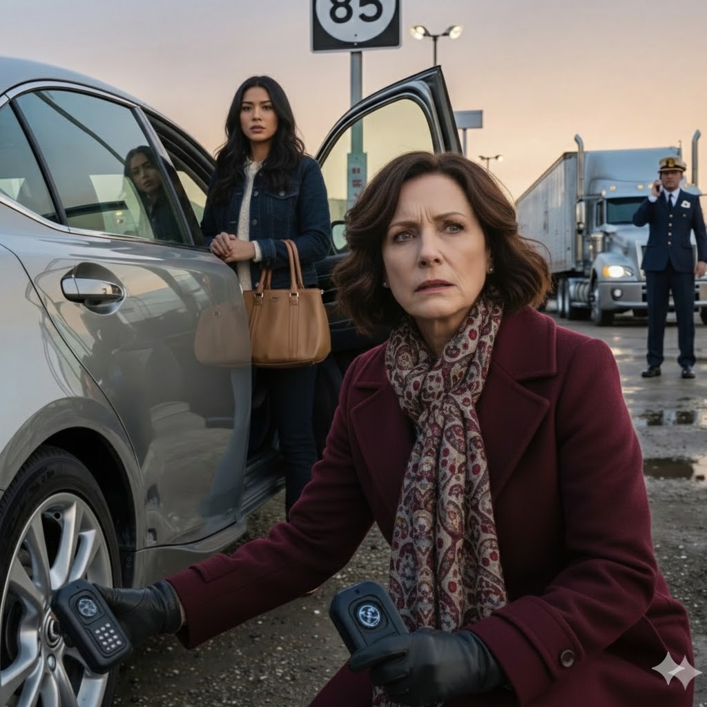 Mio genero disse che la mia auto aveva bisogno di manutenzione per “tenermi al sicuro” prima del viaggio del weekend. Il giorno dopo, quando andai a riprenderla, mi cadde la borsa e mi chinai per raccoglierla—e allora vidi qualcosa che non doveva essere lì: