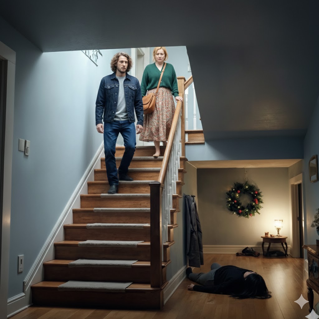 Il crack nauseante della mia spina dorsale contro i gradini della cantina riecheggiò in tutta la casa…