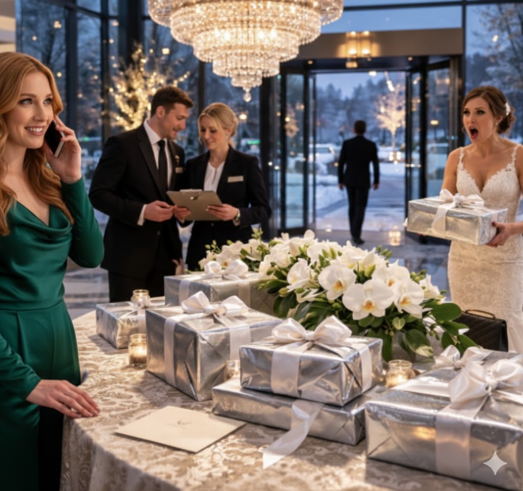 Sono volata da Los Angeles a Boston per il matrimonio di mia sorella, ma lo staff ha sfogliato la lista degli invitati due volte e poi mi ha sussurrato che il mio nome non c’era.