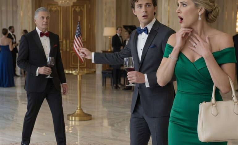 My husband dragged me to the gala to impress the new boss. ‘Stay in the back your dress is embarrassing. Don’t make me look bad,’ he hissed. When the new CEO arrived, he ignored my husband’s handshake, walked straight to me, took my hand, and whispered with shaking breath, ‘I’ve been looking for you for thirty years…’ Behind him, my husband’s glass slipped from his fingers.