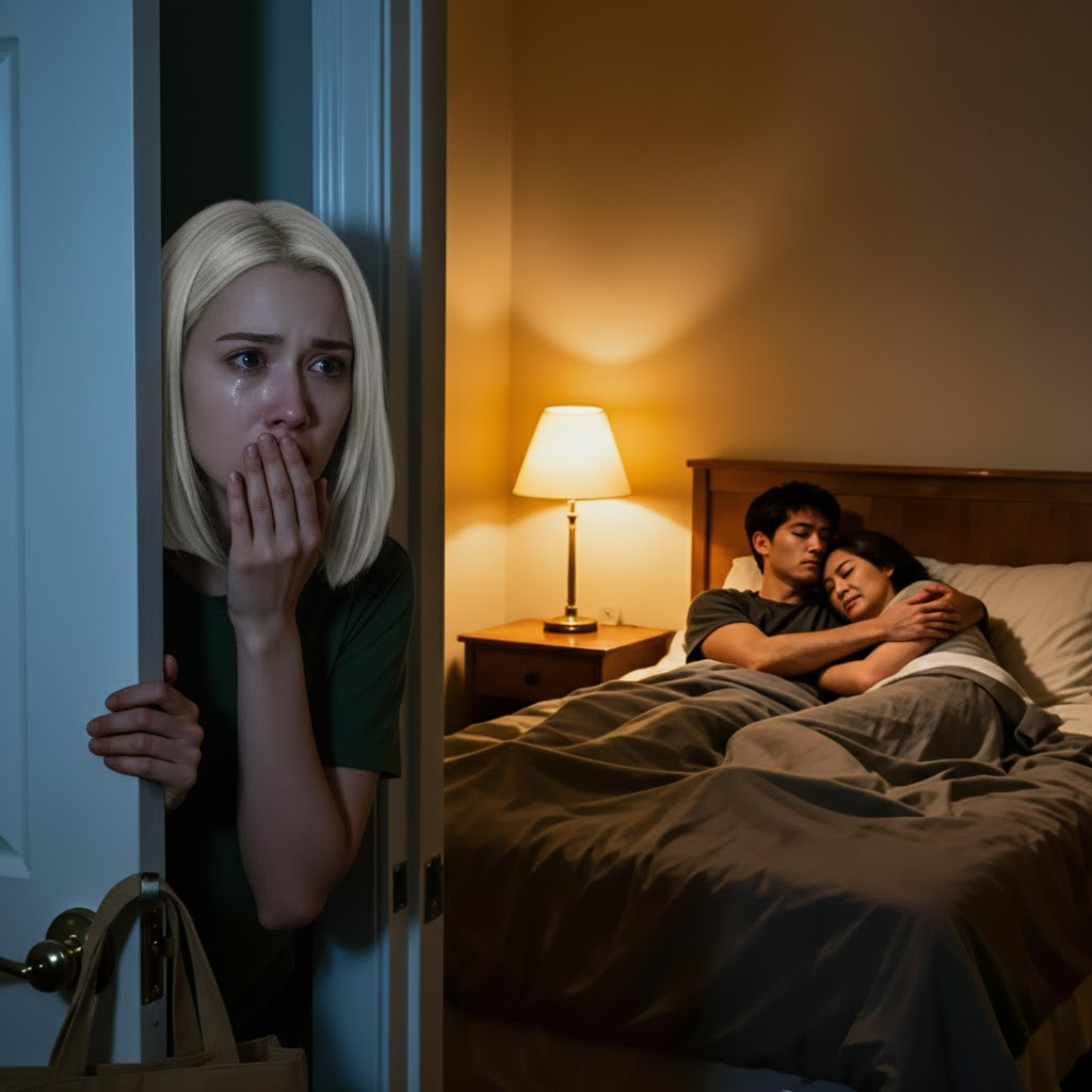 Tre anni di matrimonio… e ogni notte suo marito dormiva con sua madre. Una notte, decise di seguirlo.