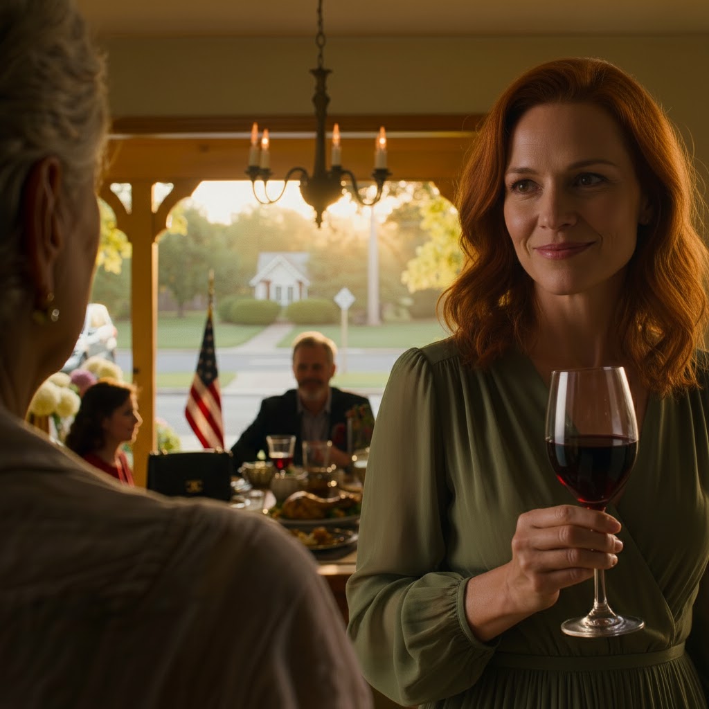 At Sunday dinner, my daughter-in-law smirked and asked, “How does it feel being considered useless?” I set my glass down and replied, “How does it feel knowing I won’t pay a single bill for you anymore?” The whole table froze in silence, my son went still like a statue, my grandson looked away, and I stepped out onto the patio with a decision I’d kept locked in a drawer for years.