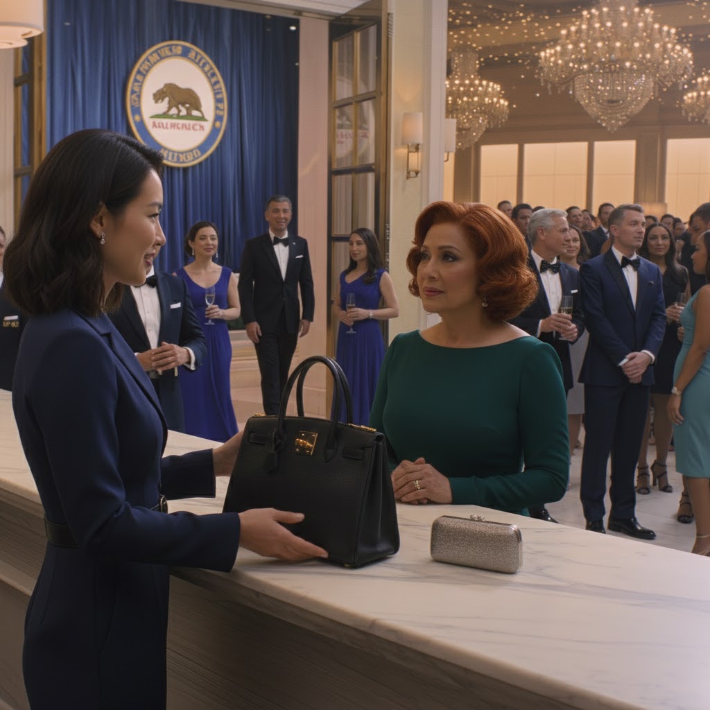 Help With Coats,” Mom Said. “The Governor Is Speaking. Don’t Embarrass Me.” I Took The Apron. Then Governor Martinez Announced: “Thank You To Director Chen, Who Runs Our $2.1B Foundation.” He Pointed At Me. MOM’S GLASS SHATTERED.