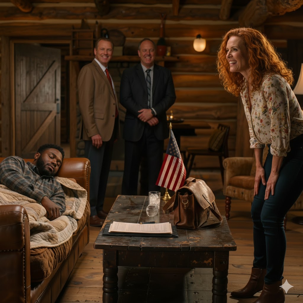 They thought I was dozing off in the living room, but I heard everything: the plan, the lawyer, the fake “will,” and the promise to sell Texas land for $199 million. They said I just had to sign quickly and I would be sent to a “care” place in Dallas. I stayed silent, like a weak old woman. Only thing is, before they put the pen in my hand, I had already signed something else long ago.